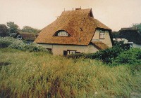 Haus vom Strand&uuml;bergang aus gesehen, 1985