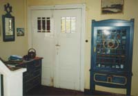 Haust&uuml;r von der Diele aus gesehen